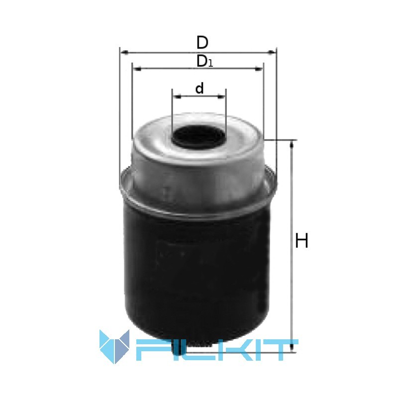 Fuel filter (insert) WK8123 [MANN]