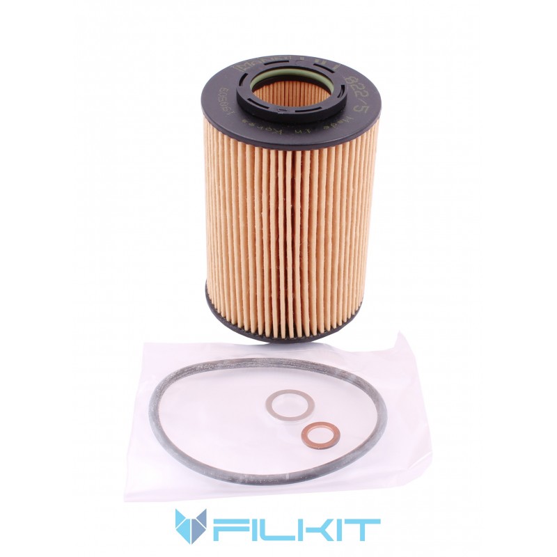 Oil filter (insert) HU 822/5 x (HU8225X) [MANN]