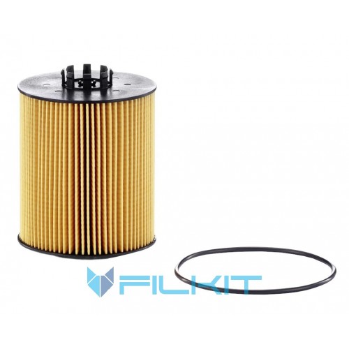 Oil filter (insert) HU 12 015 x [MANN]