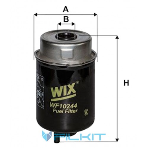 Fuel filter 0011350440 Claas, RE527507 John Deere - WF10244 [WIX]