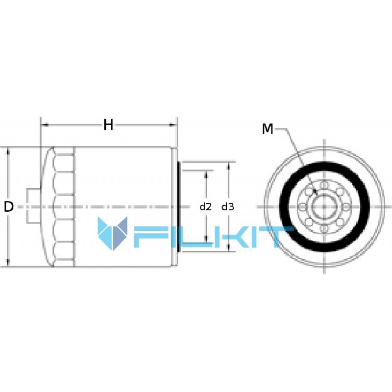 Oil filter W940/5 [MANN]