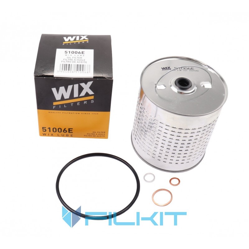 Oil filter (insert) 51006Е [WIX]