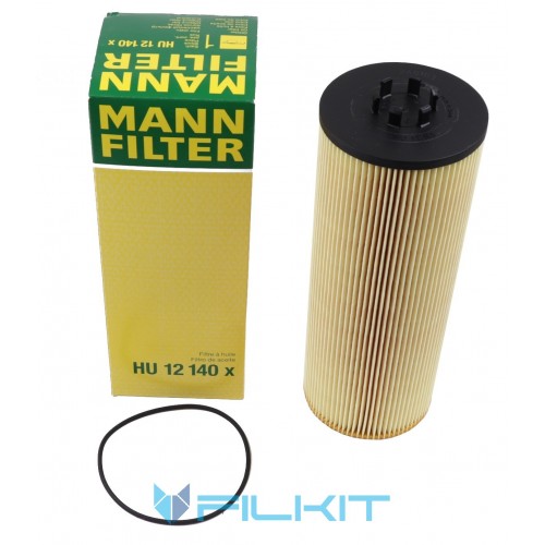 Oil filter (insert) HU12140x [MANN]