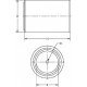 Фильтр масляный (вставка) OX80 D [Knecht]