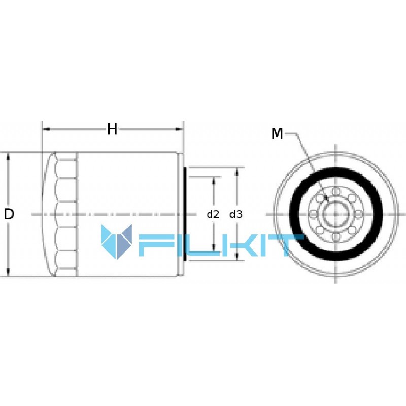 Oil filter W719/29 [MANN]