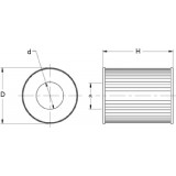 Fuel filter (insert) PU1046/1x [MANN]