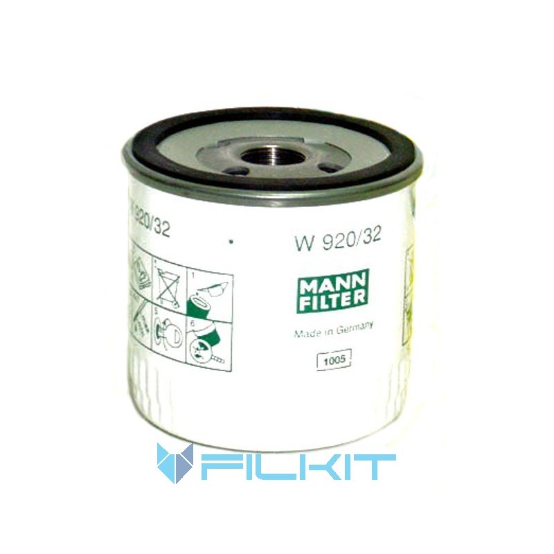 Oil filter W920/32 [MANN]