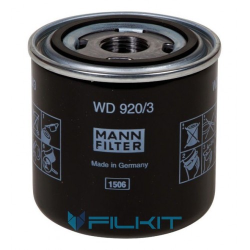 Hydraulic filter WD920/3 [MANN]