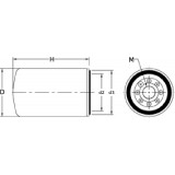 Fuel filter 95107E [WIX]