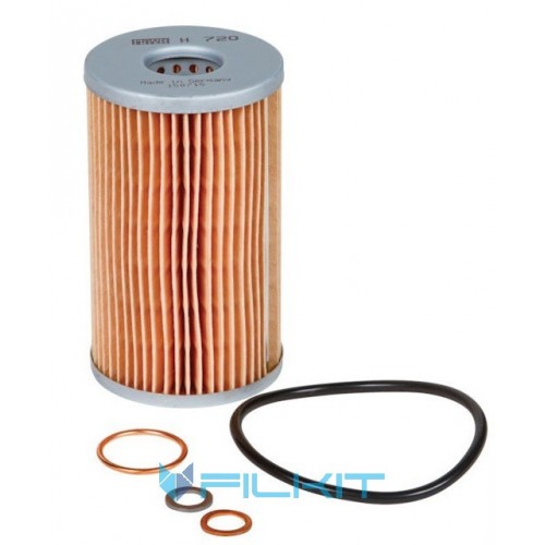 Oil filter (insert) H720x [MANN]