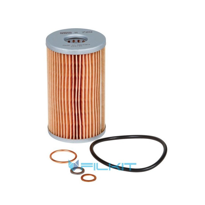 Oil filter (insert) H720x [MANN]