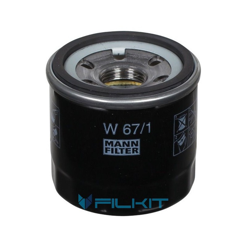 Oil filter W67/1 [MANN]