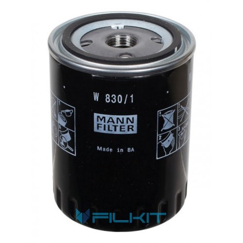 Oil filter W830/1 [MANN]