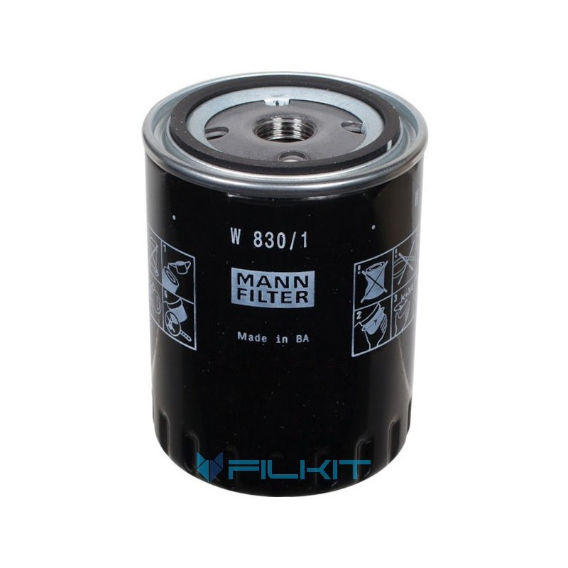 Oil filter W830/1 [MANN]