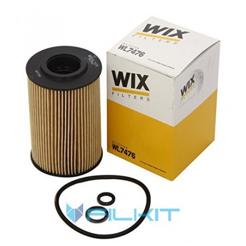 Oil filter (insert) WL7476 [WIX]