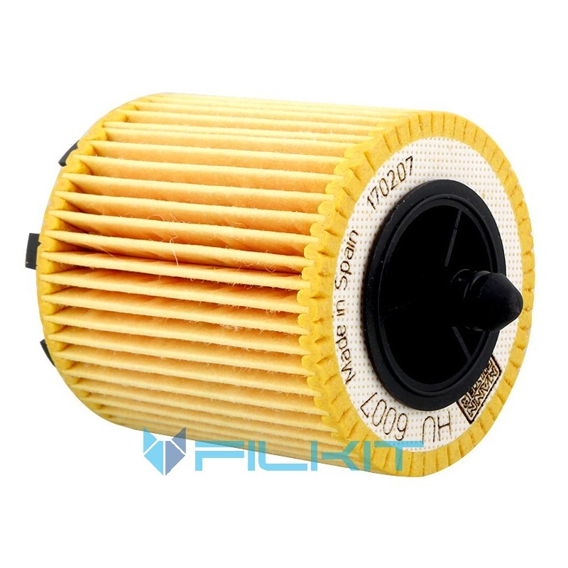 Oil filter (insert) HU6007x [MANN]