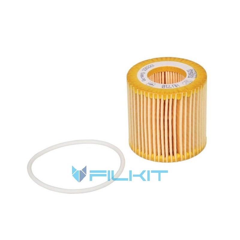 Oil filter (insert) HU710x [MANN]
