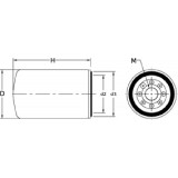 Hydraulic filter P171635 [Donaldson]