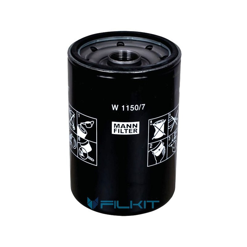 Oil filter W1150/7 [MANN]