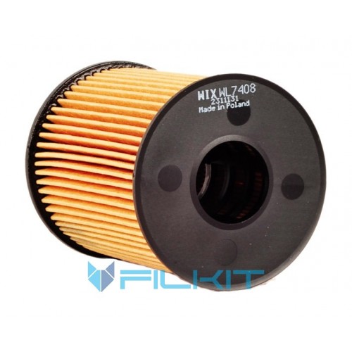 Oil filter (insert) WL7408 [WIX]