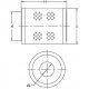 Фільтр масляний (вставка) P550184 [Donaldson]