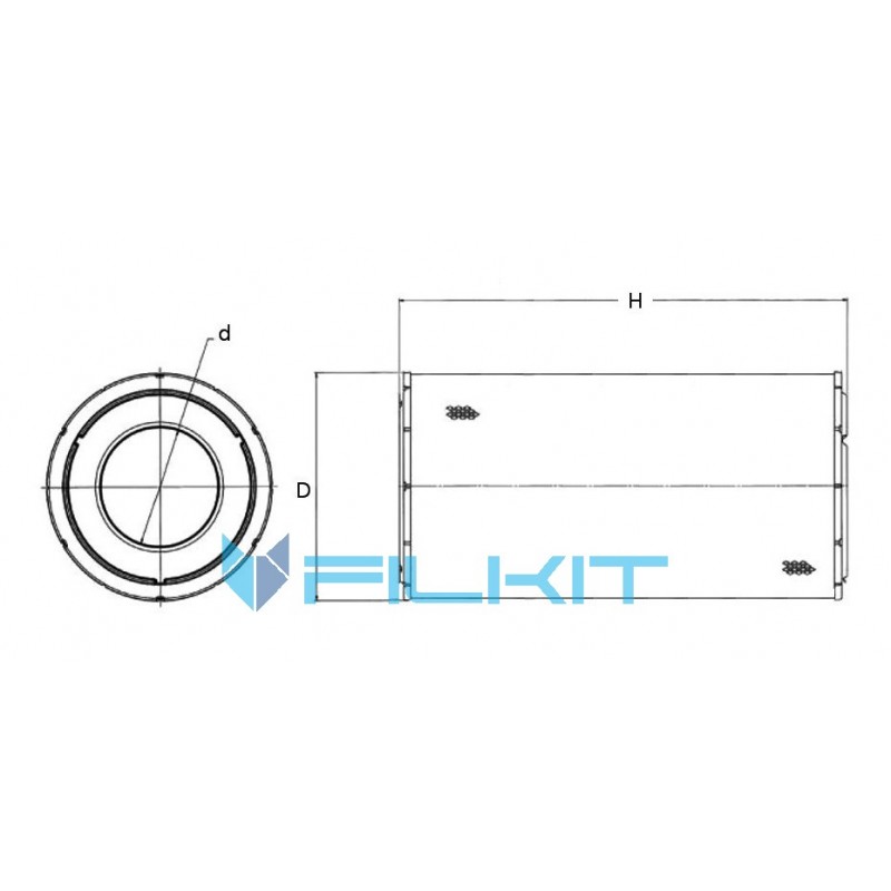 Air filter 46449 [WIX]