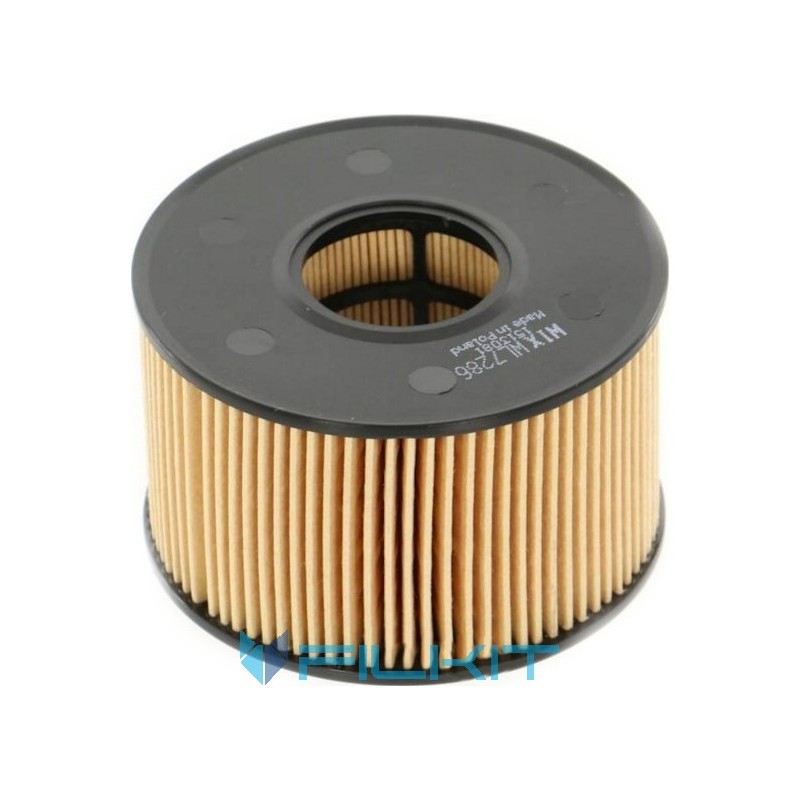 Oil filter (insert) WL7286 [WIX]