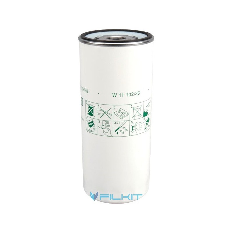 Oil filter W11102/36 [MANN]