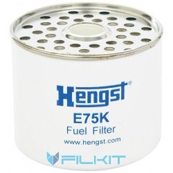 Фильтр топливный E75K D42 [Hengst]