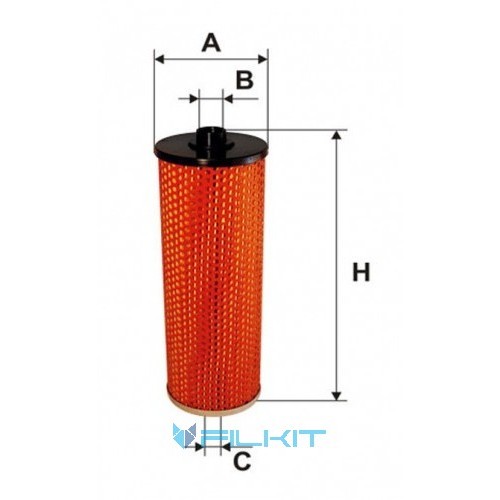 Oil filter (insert) 92138E [WIX]