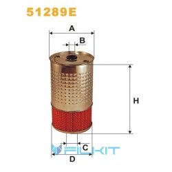 Oil filter (insert) 51289E [WIX]