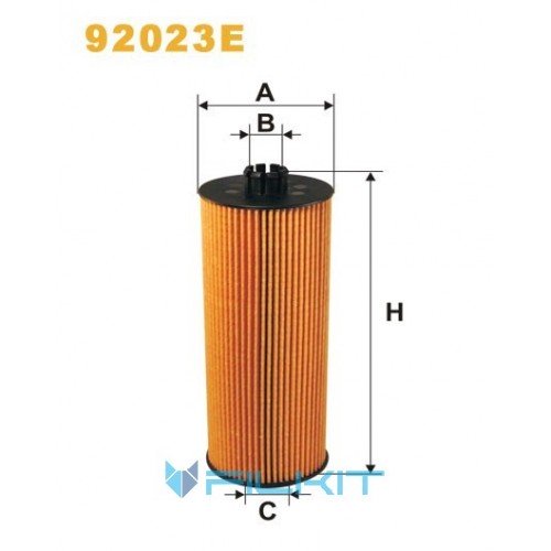 Oil filter (insert) 92023E [WIX]