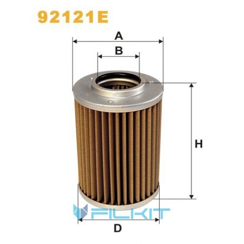 Oil filter (insert) 92121E [WIX]