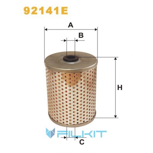 Oil filter (insert) 92141E [WIX]