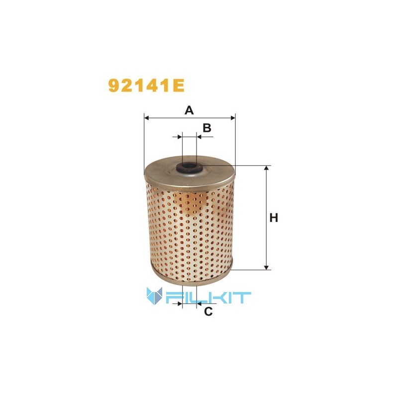 Oil filter (insert) 92141E [WIX]