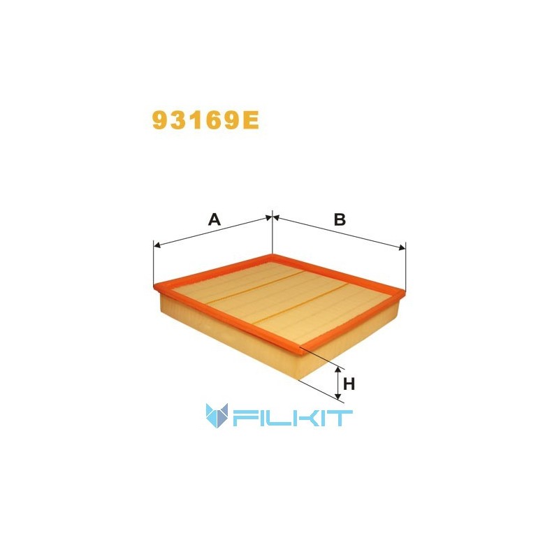 Cabin air filter 93169E [WIX]