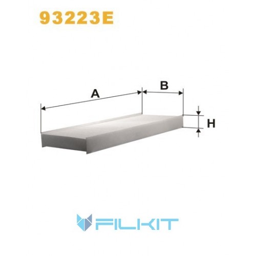 Cabin air filter 93223E [WIX]