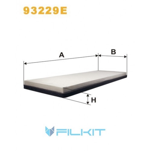 Cabin air filter 93229E [WIX]