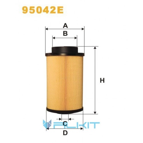 Fuel filter (insert) 95042E [WIX]