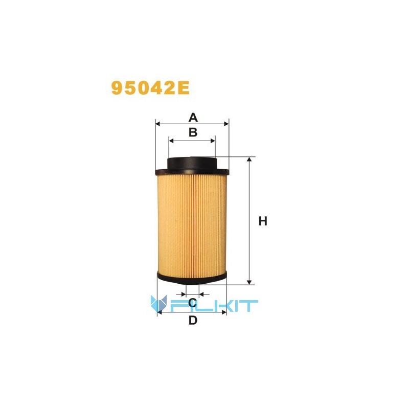 Fuel filter (insert) 95042E [WIX]