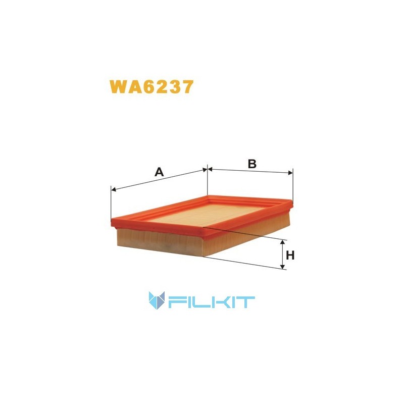 Фильтр воздушный WA6237 [WIX]