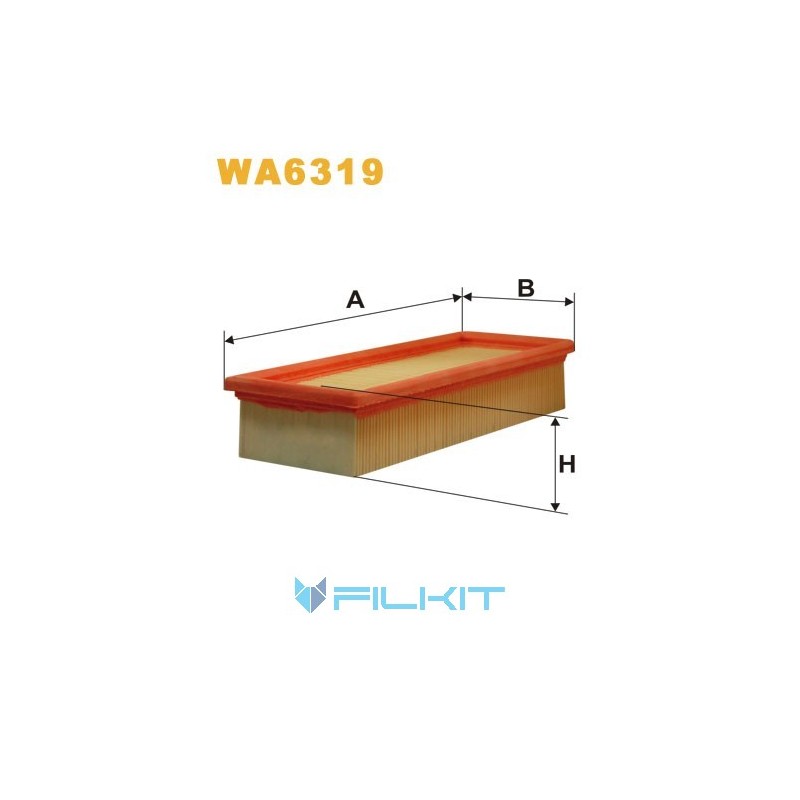 Фильтр воздушный WA6319 [WIX]