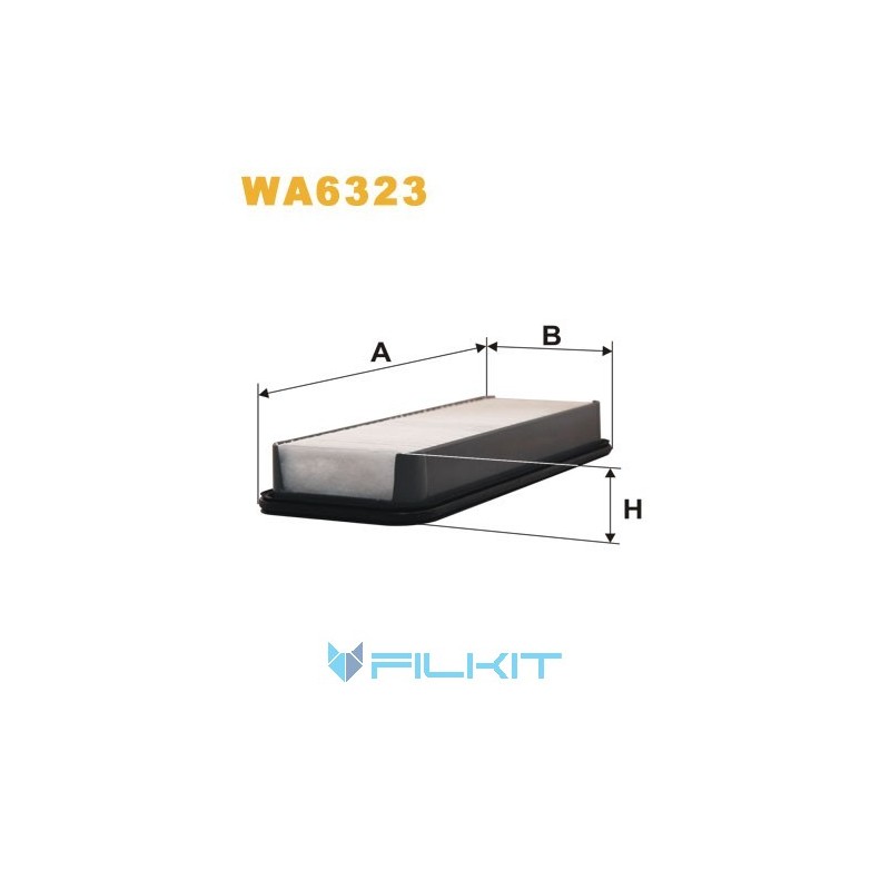 Фильтр воздушный WA6323 [WIX]