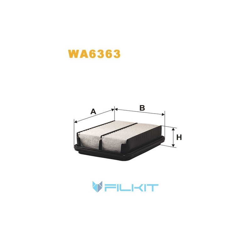 Фильтр воздушный WA6363 [WIX]