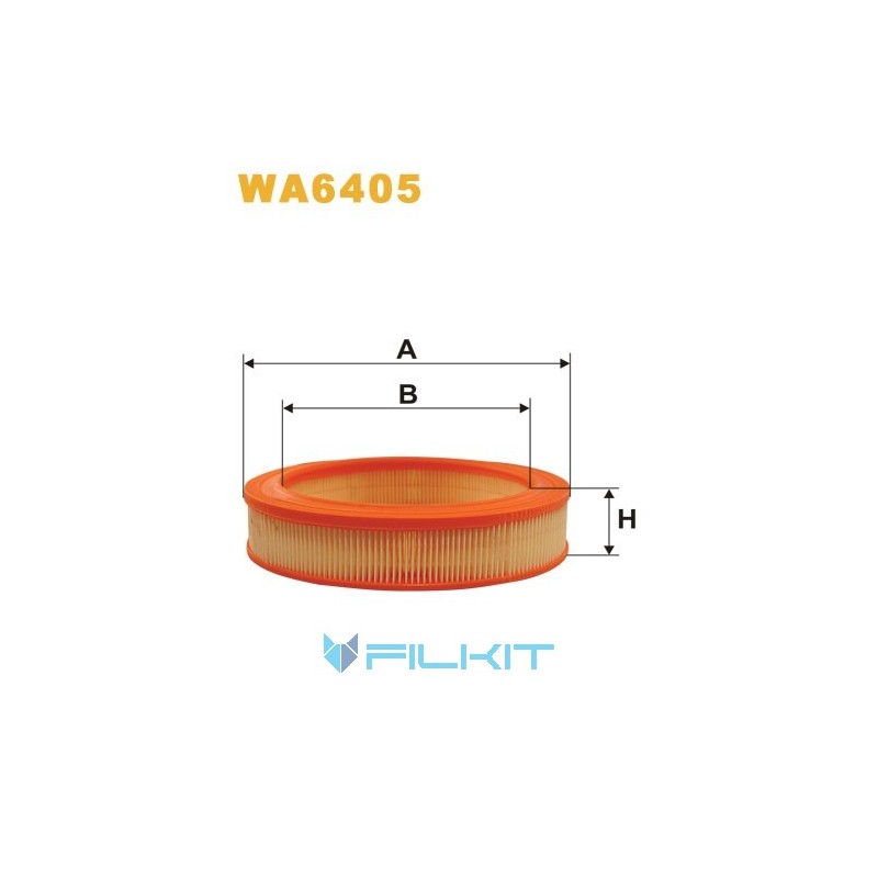 Фильтр воздушный WA6405 [WIX]