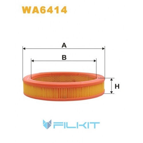 Фильтр воздушный WA6414 [WIX]