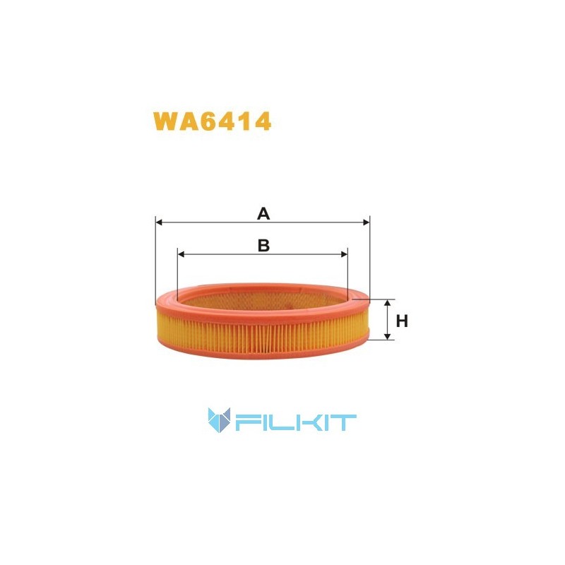 Фильтр воздушный WA6414 [WIX]