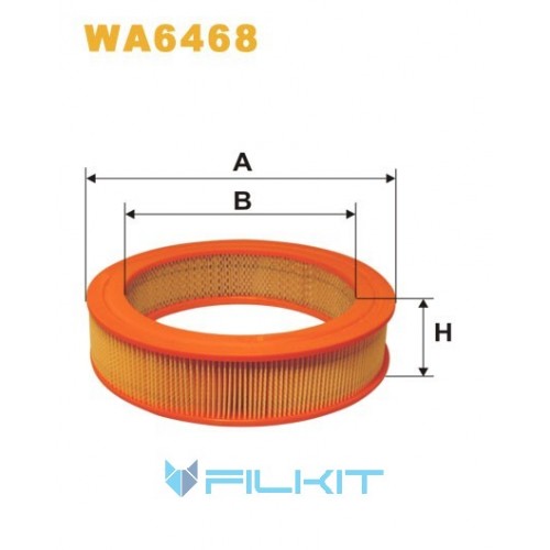 Фільтр повітряний WA6468 [WIX]