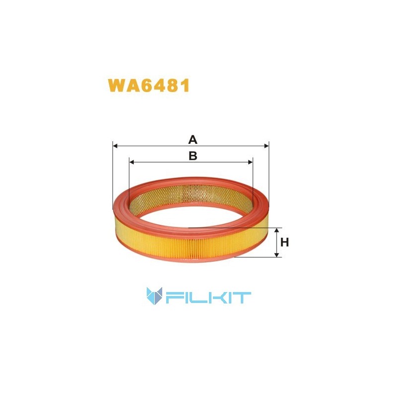 Air filter WA6481 [WIX]