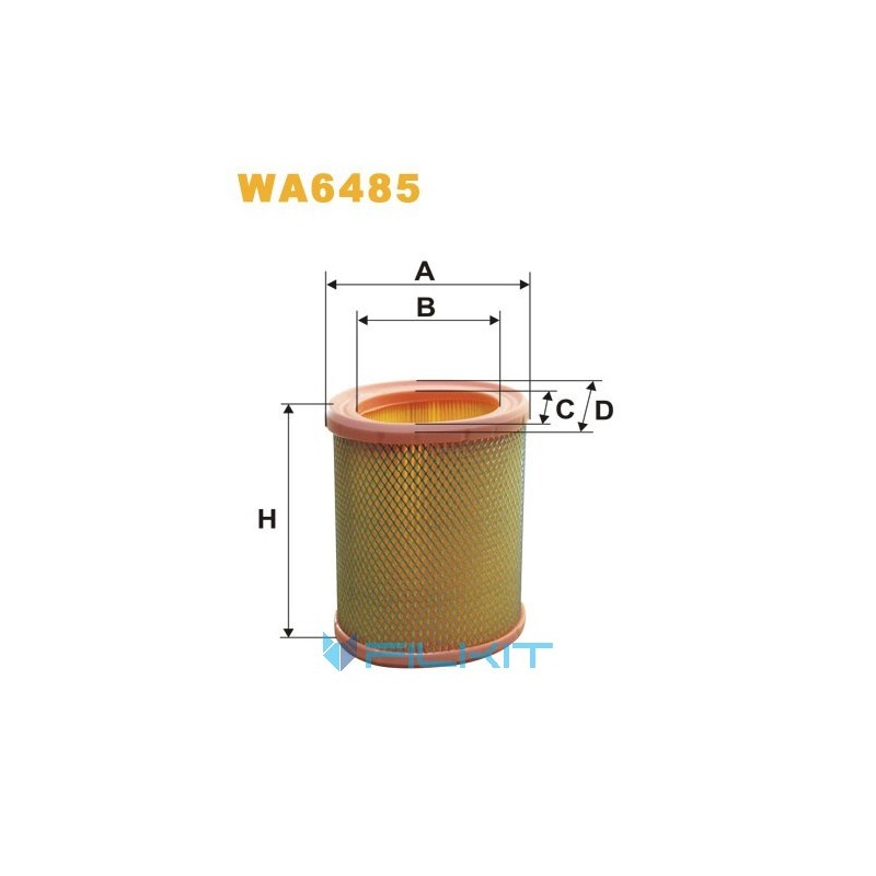 Air filter WA6485 [WIX]